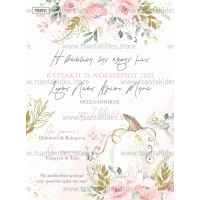 Προσκλητήριο Βάπτισης sweet pumpkin TS272