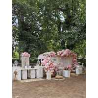 Στολισμός βάπτισης ουράνιο τόξο