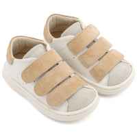 Δερμάτινο Σνίκερ με Τριπλή Μπαρέτα Χρατς