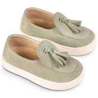 Καστόρινο Loafers με Φουντάκια