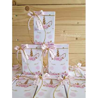 Μπομπονιέρα - Προσκλητήριο Μονόκερος p581