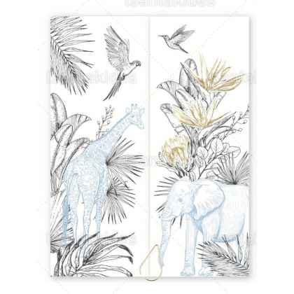 Προσκλητήριο βάπτισης safari