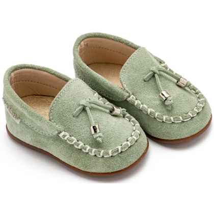 Καστόρινο Δετό Loafer σε Μέντα Χρώμα