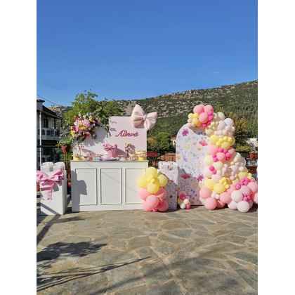 Στολισμός βάπτισης floral